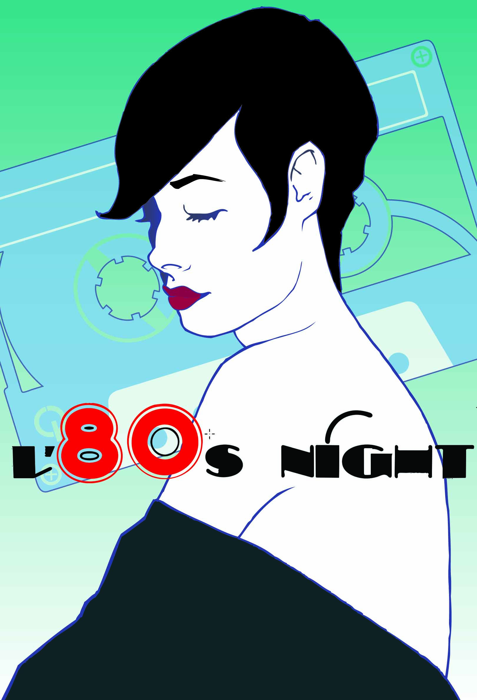 L’80s Night poster artwork